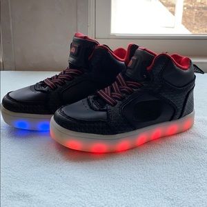 Black Skechers Energy Lights